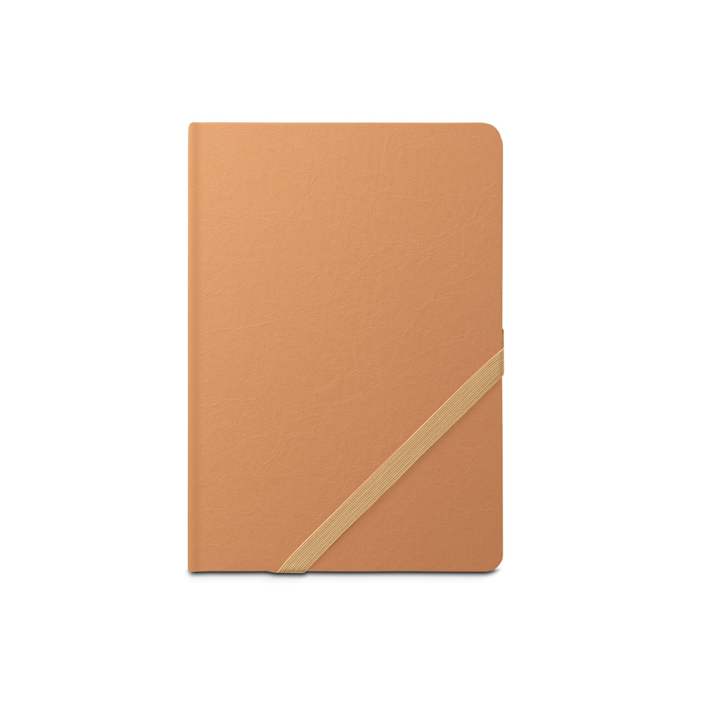 HUXLEY. A5 notebook with hard cover, made from water-resistant paper