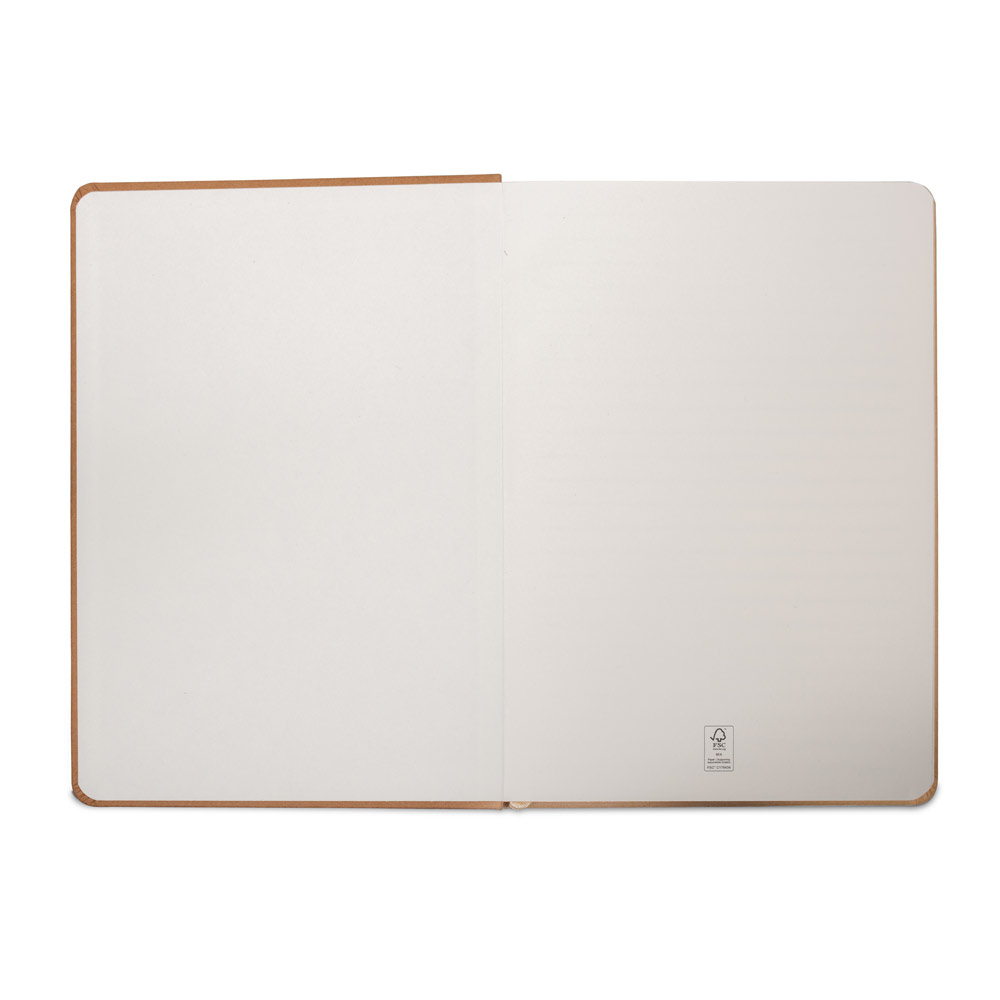 HUXLEY. A5 notebook with hard cover, made from water-resistant paper
