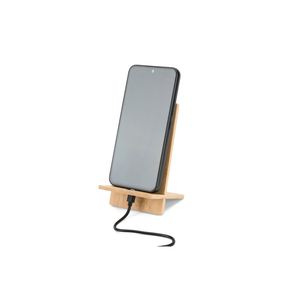 GALEN. Bamboo mobile phone holder, detachable into two parts