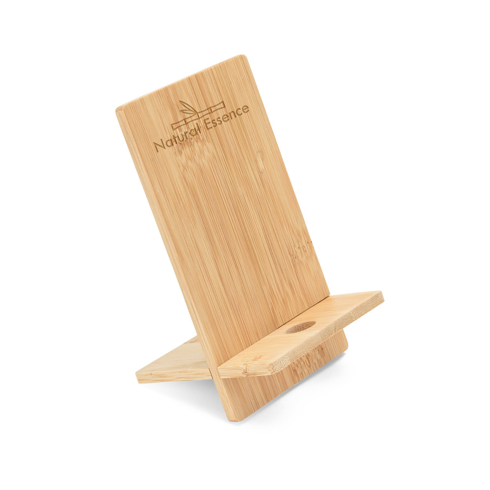 GALEN. Bamboo mobile phone holder, detachable into two parts