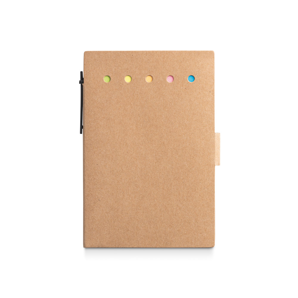 COOPER. Coloured sticky notepad with 6 sets