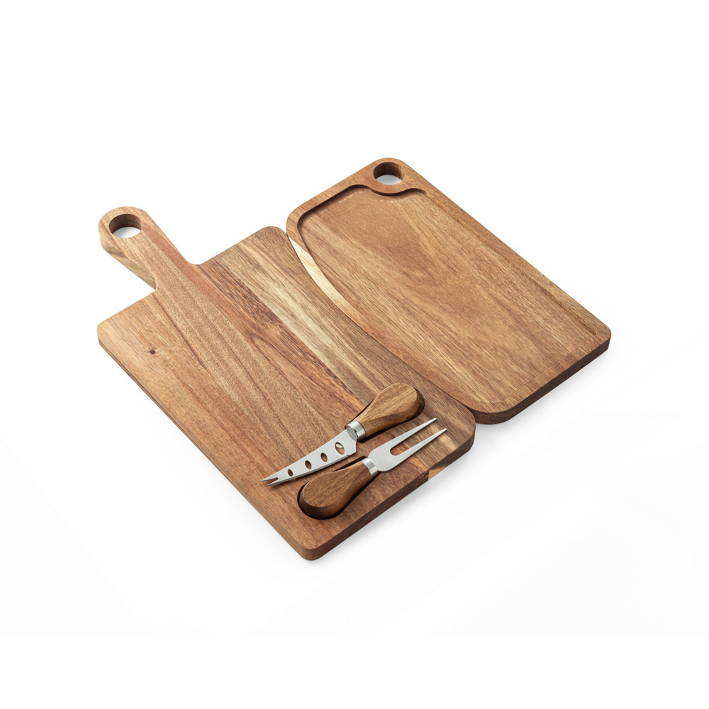 CAPER. Acacia wood board