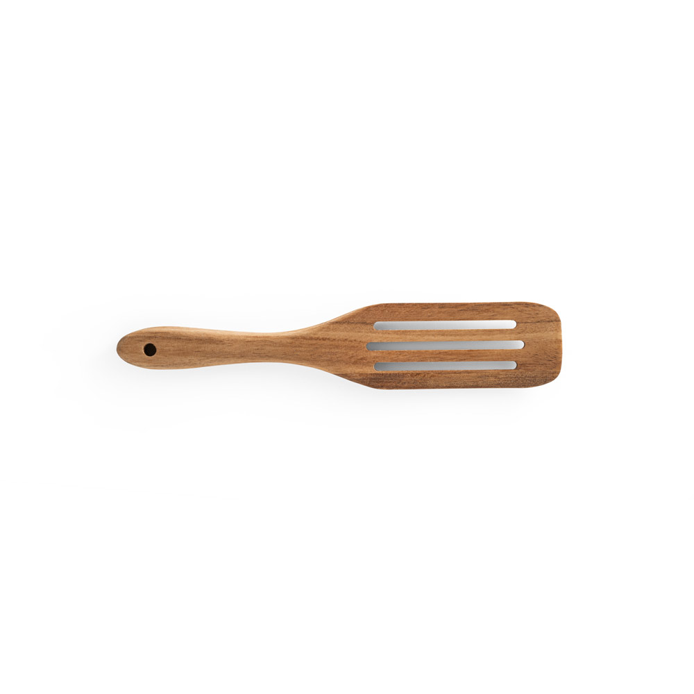 BATALI. Set of two cutlery sets in acacia wood