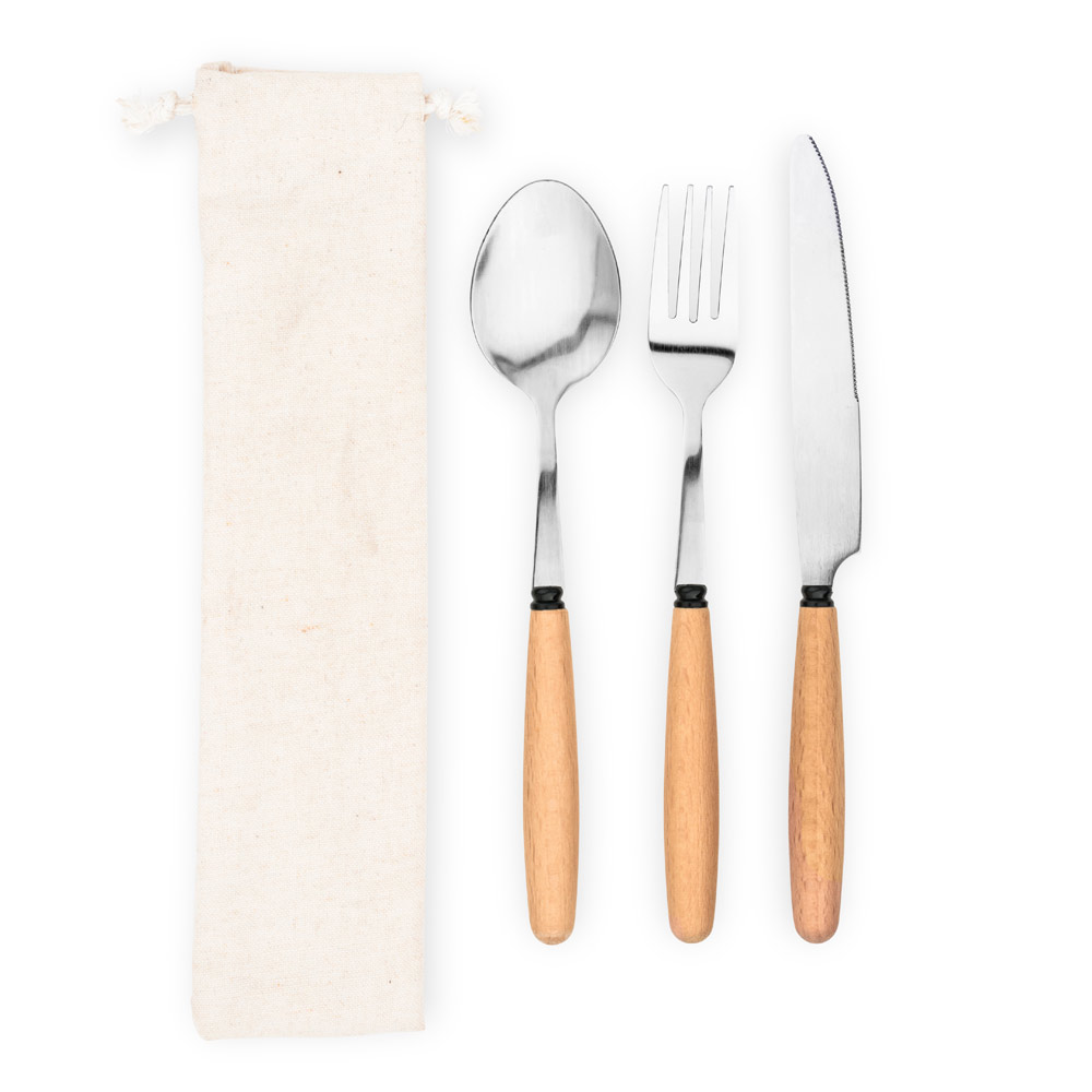 BOULUD. 3-piece set in acacia wood