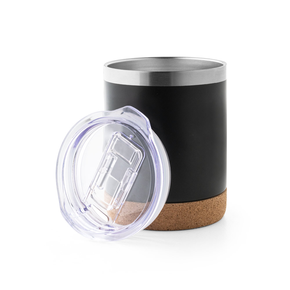 SOLBERG TUMBLER. Stainless steel travel cup 400 mL