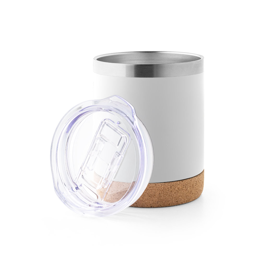SOLBERG TUMBLER. Stainless steel travel cup 400 mL