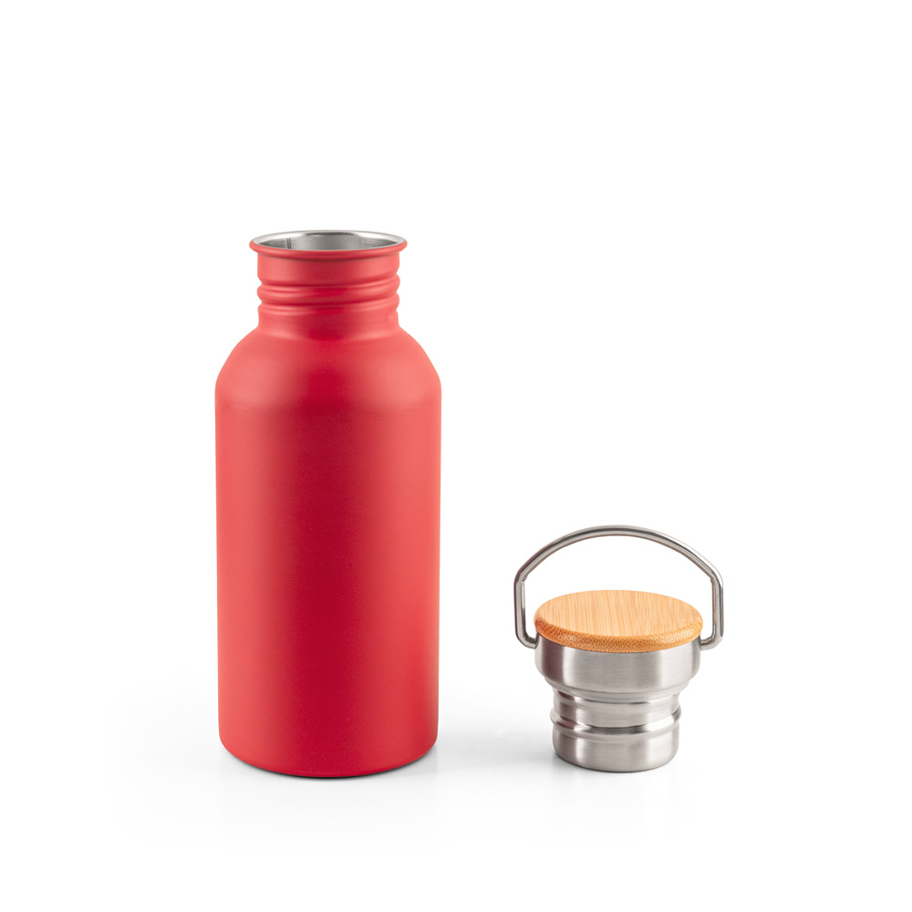 EWING. Single-wall stainless steel bottle (90% recycled)