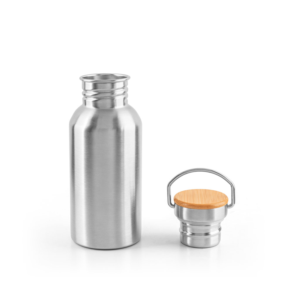 EWING. Single-wall stainless steel bottle (90% recycled)