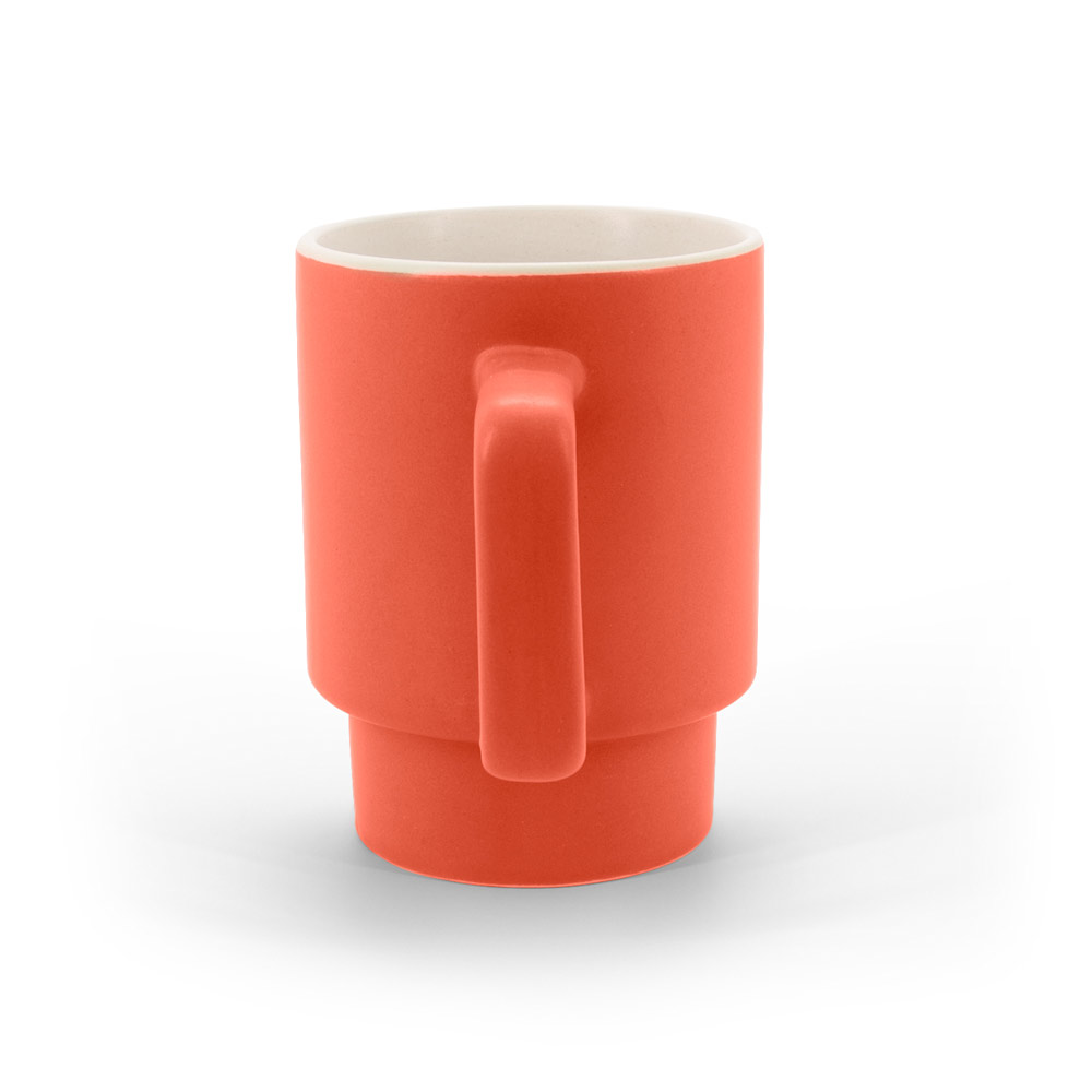 KUERTEN. Ceramic mug with matte finish, 330 mL