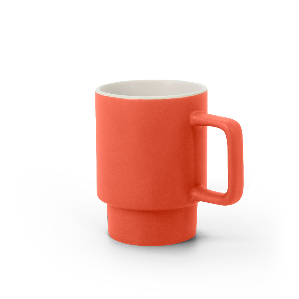 KUERTEN. Ceramic mug with matte finish, 330 mL