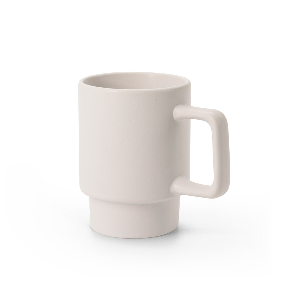 KUERTEN. Ceramic mug with matte finish, 330 mL