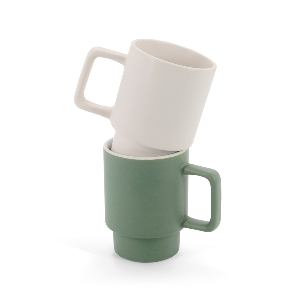 KUERTEN. Ceramic mug with matte finish, 330 mL