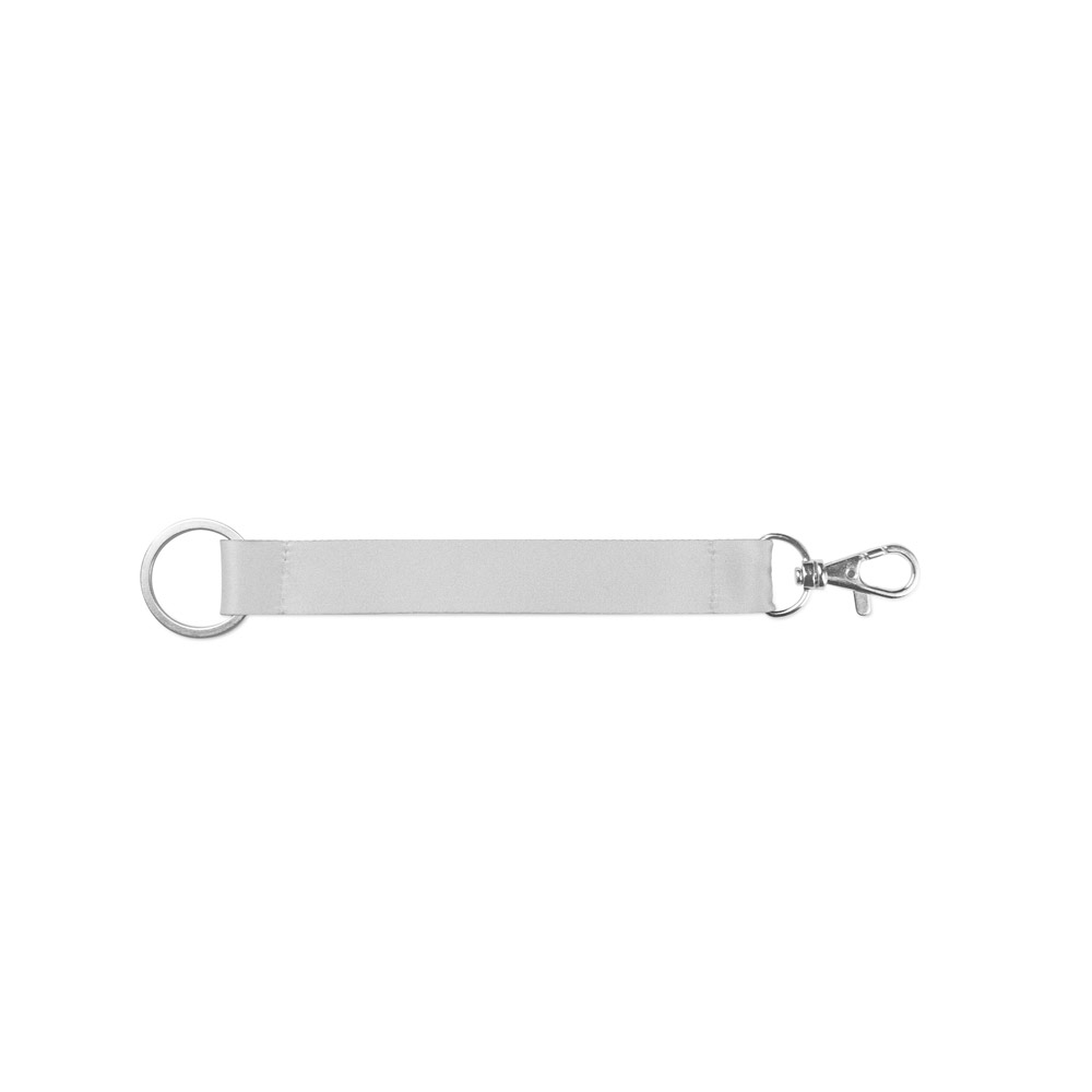 WALSALL. SET Lanyard SUBLIMATION Short II DUO (20 mm) in recycled polyester (100% rPET) with ring Ø 32 mm and Hook Trigger Snap 20 mm