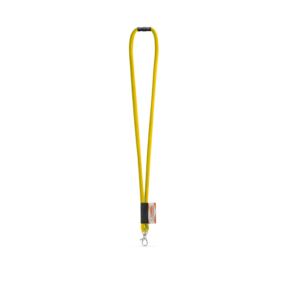 WISBECH. SET Lanyard TUBE Long (Ø 7 mm) with Hook Trigger Snap 9 mm and safety lock Ø 7 mm