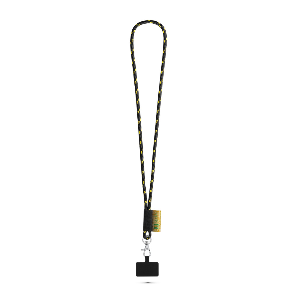 STAFFORD. SET Lanyard NAUTIC Long (Ø 7 mm) with Hook Trigger Snap 9 mm and smartphone holder