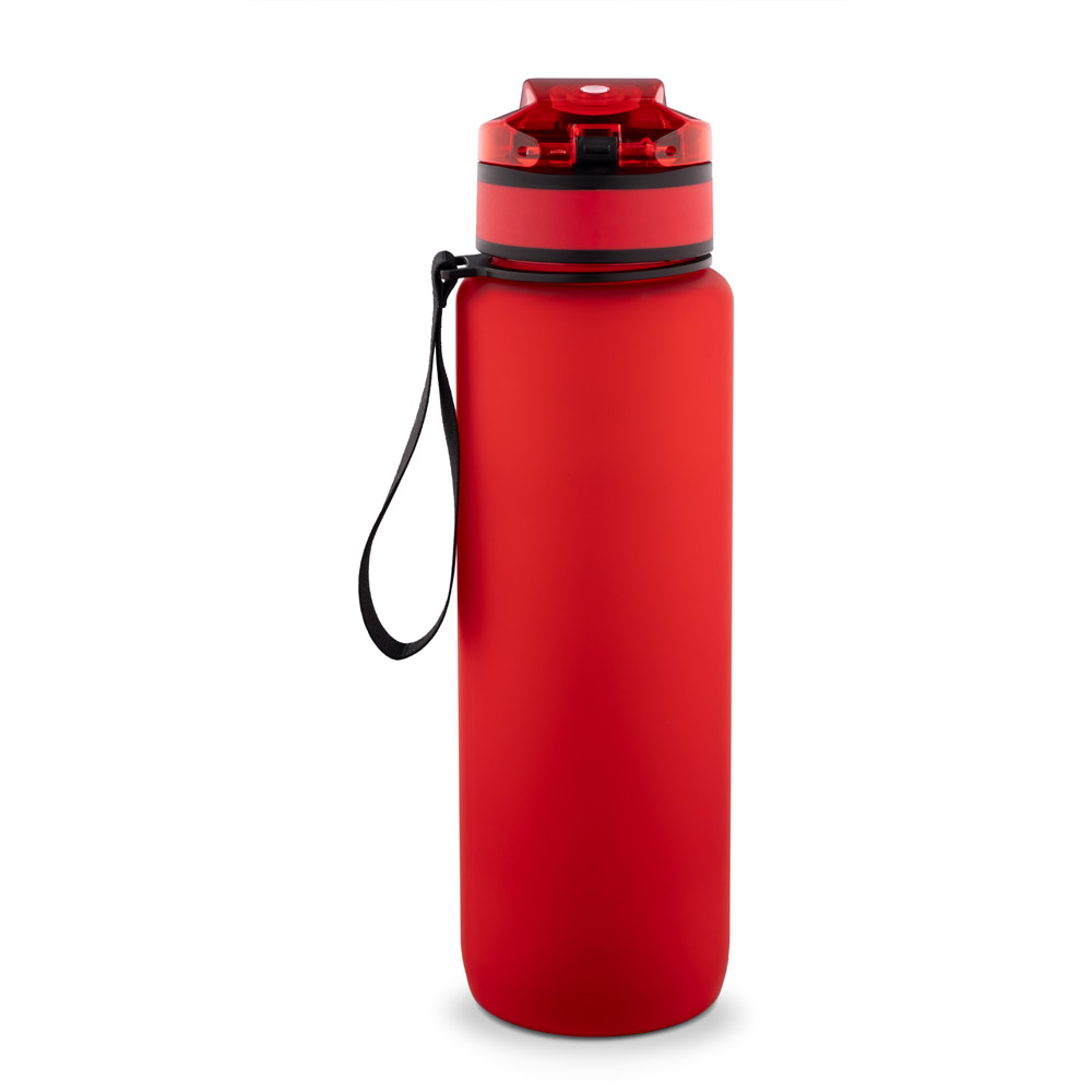 ERIKSSON. Bottle made from recycled PET (100% rPET), featuring motivational phrases and time markings to encourage you to drink water
