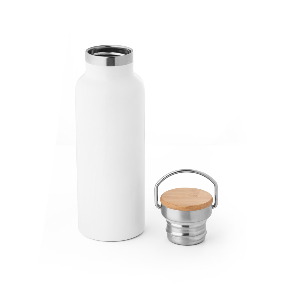 RAGNAR. Stainless steel (36% recycled) double-walled vacuum insulated bottle 570 mL