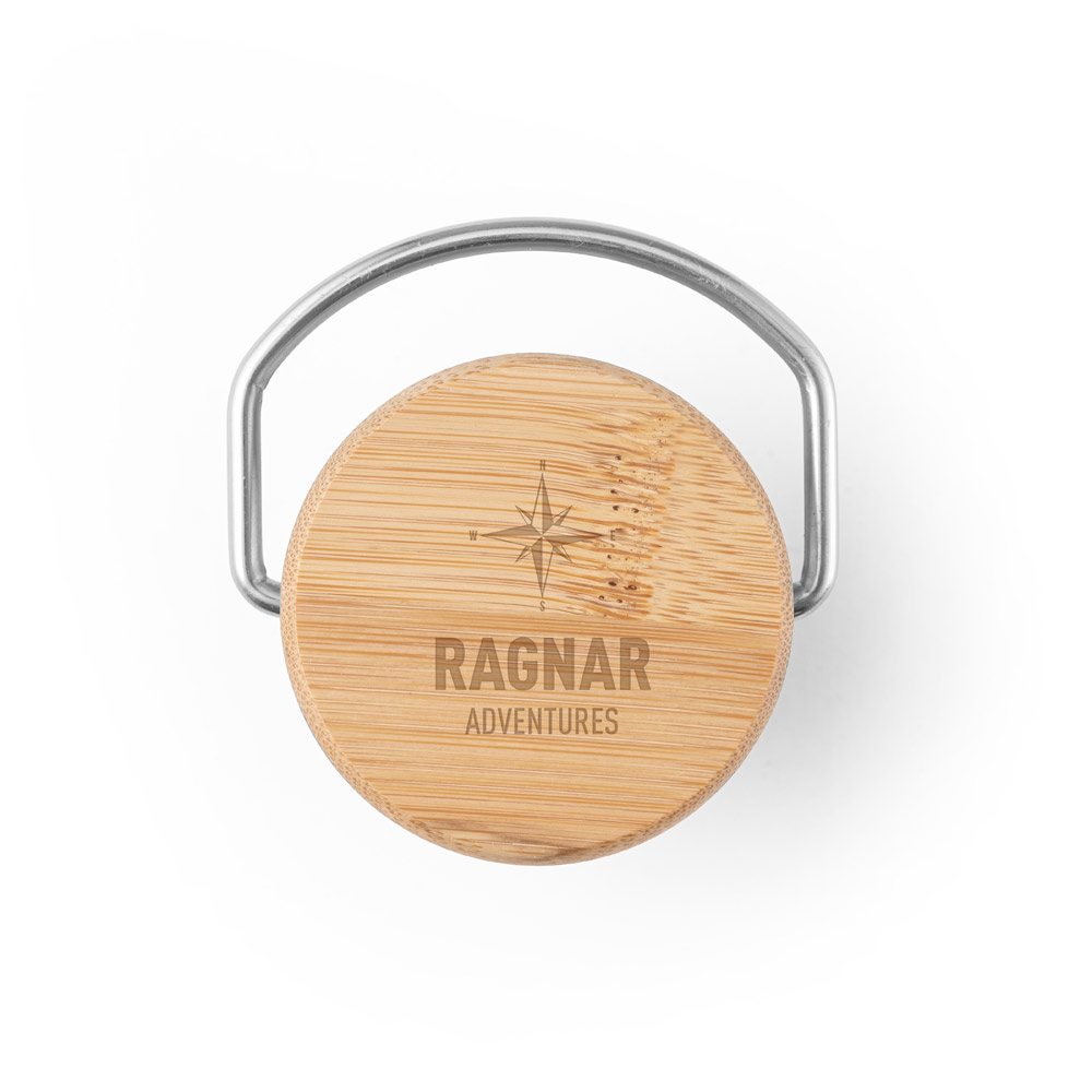 RAGNAR. Stainless steel (36% recycled) double-walled vacuum insulated bottle 570 mL