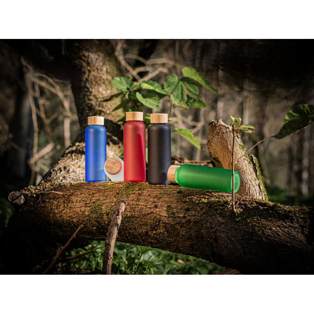 LILLARD. Borosilicate glass bottle in frosted 500 mL