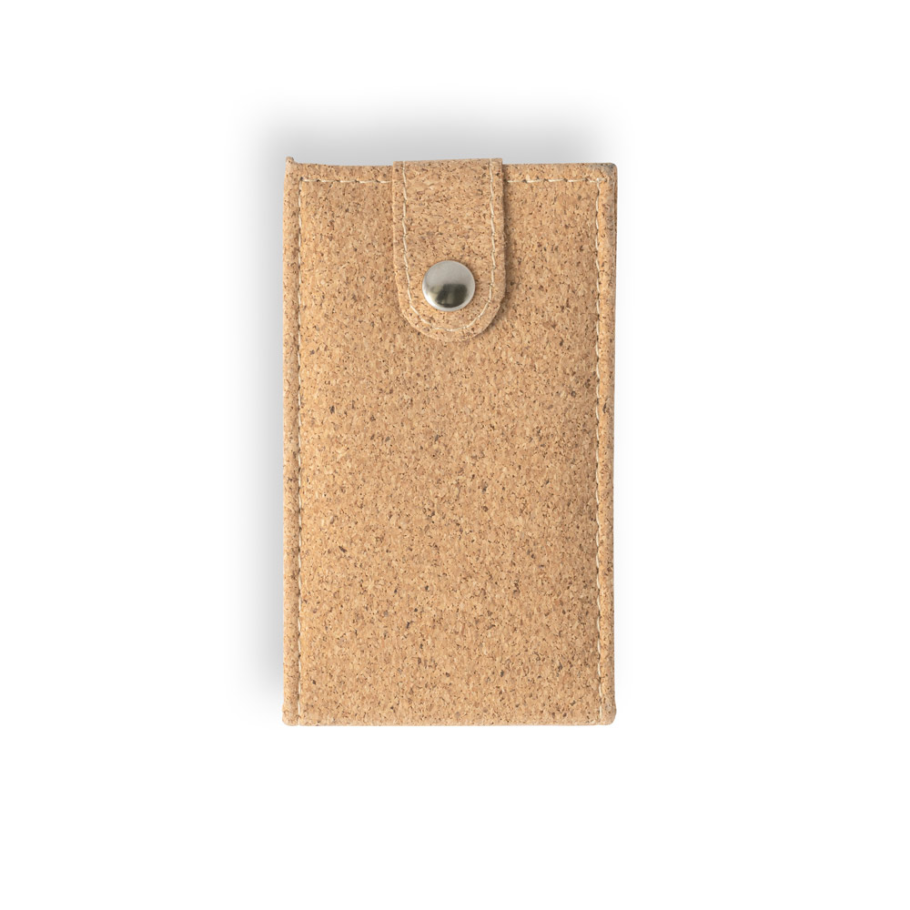 ZENA. Stainless steel manicure set in cork pouch