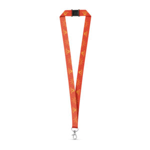 BRISTOL. SET Lanyard SUBLIMATION Long II (20 mm) with Hook Trigger Snap 20 mm and safety lock