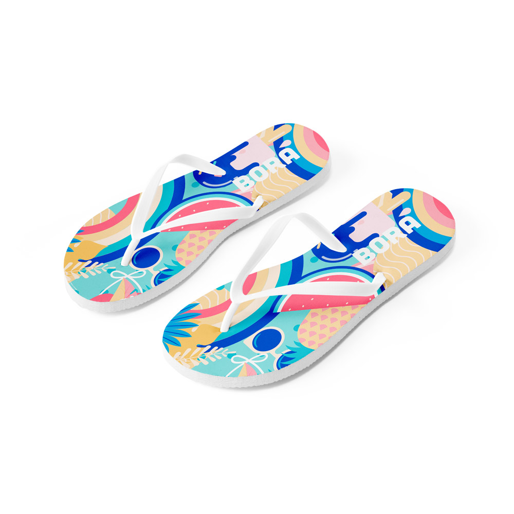 BALI S / M. Slippers with fully customizable sublimation soles