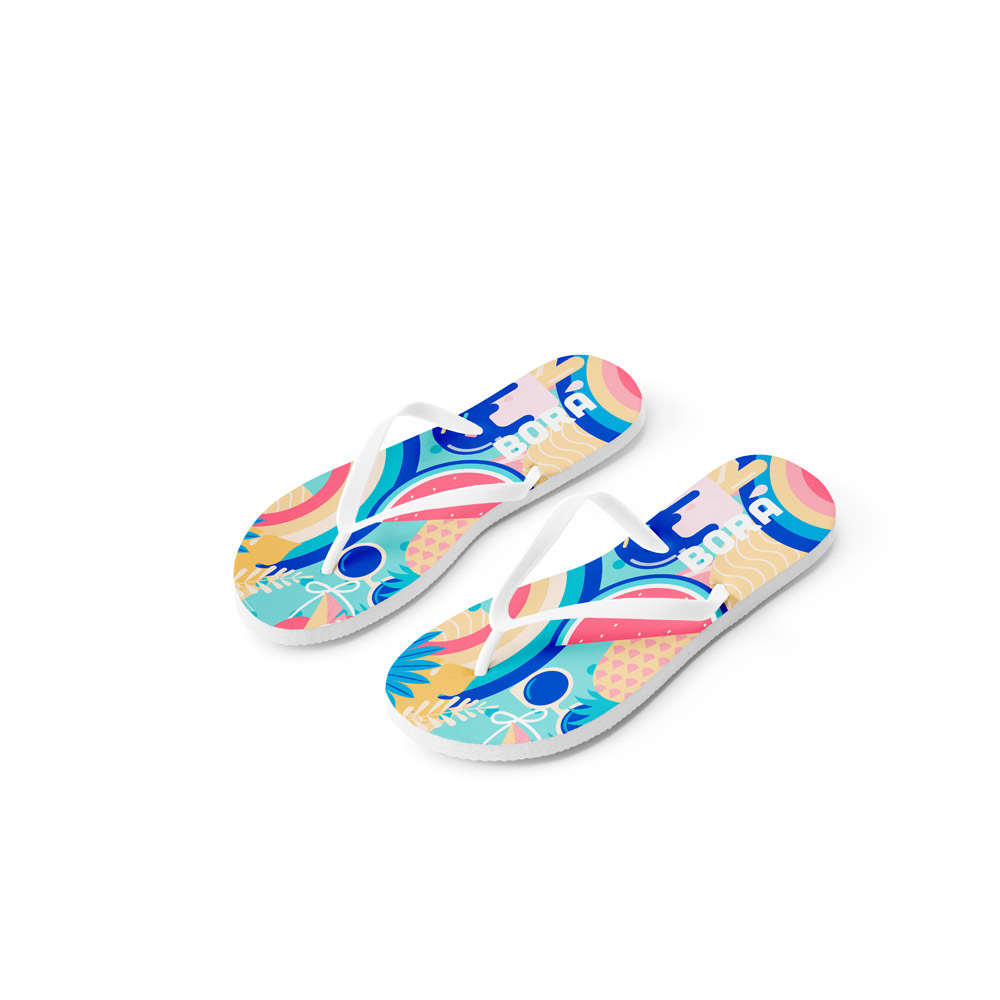 BALI S / M. Slippers with fully customizable sublimation soles