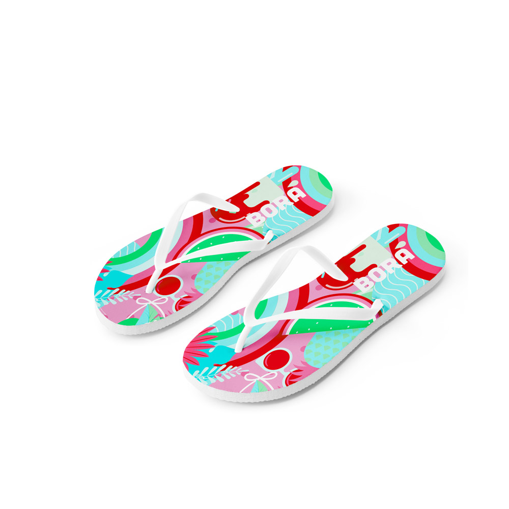 BALI L / XL. Slippers with fully customizable sublimation soles