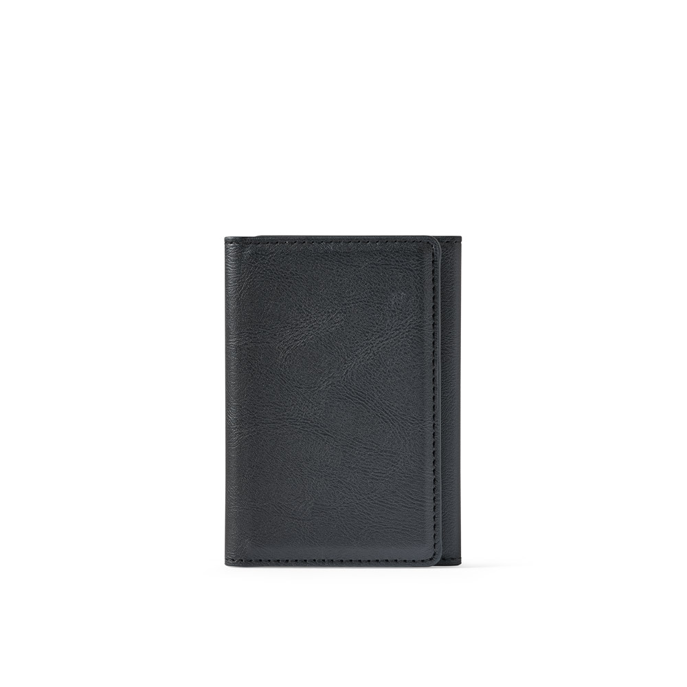 HARALD. High-capacity PU magnetic wallet with RFID blocking