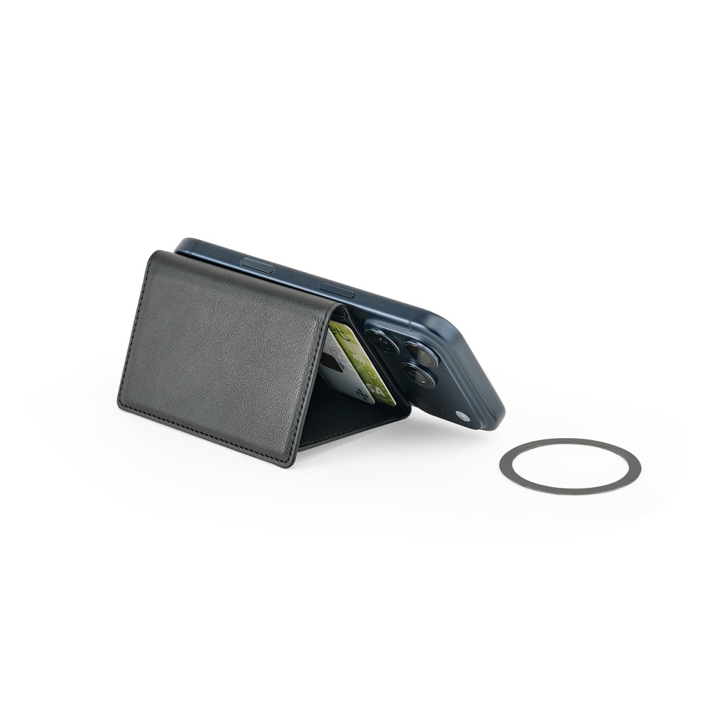 HARALD. High-capacity PU magnetic wallet with RFID blocking