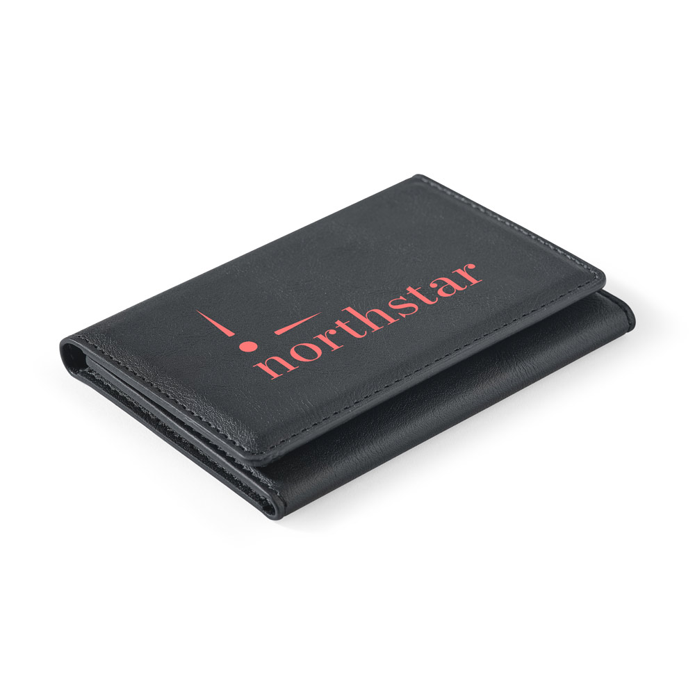 HARALD. High-capacity PU magnetic wallet with RFID blocking