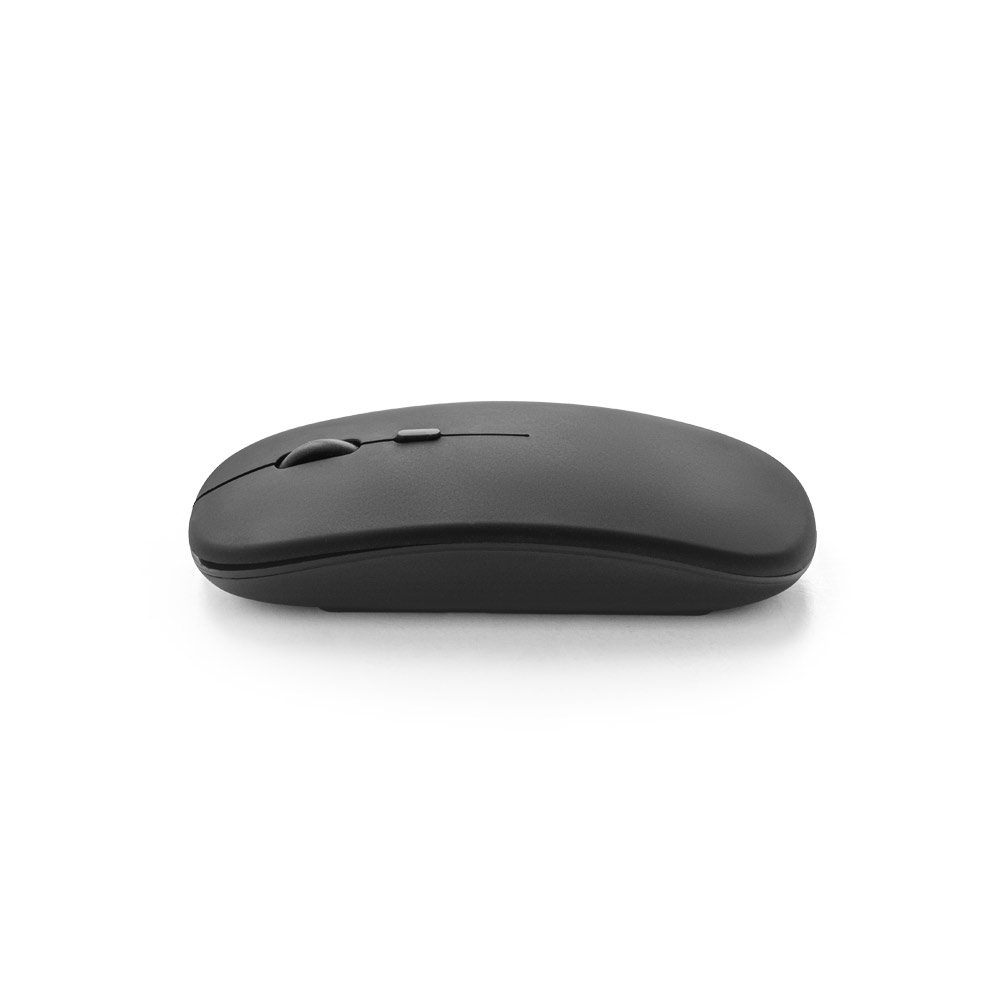 KHAN. Wireless mouse with 500mAh battery in recycled ABS (100% rABS)