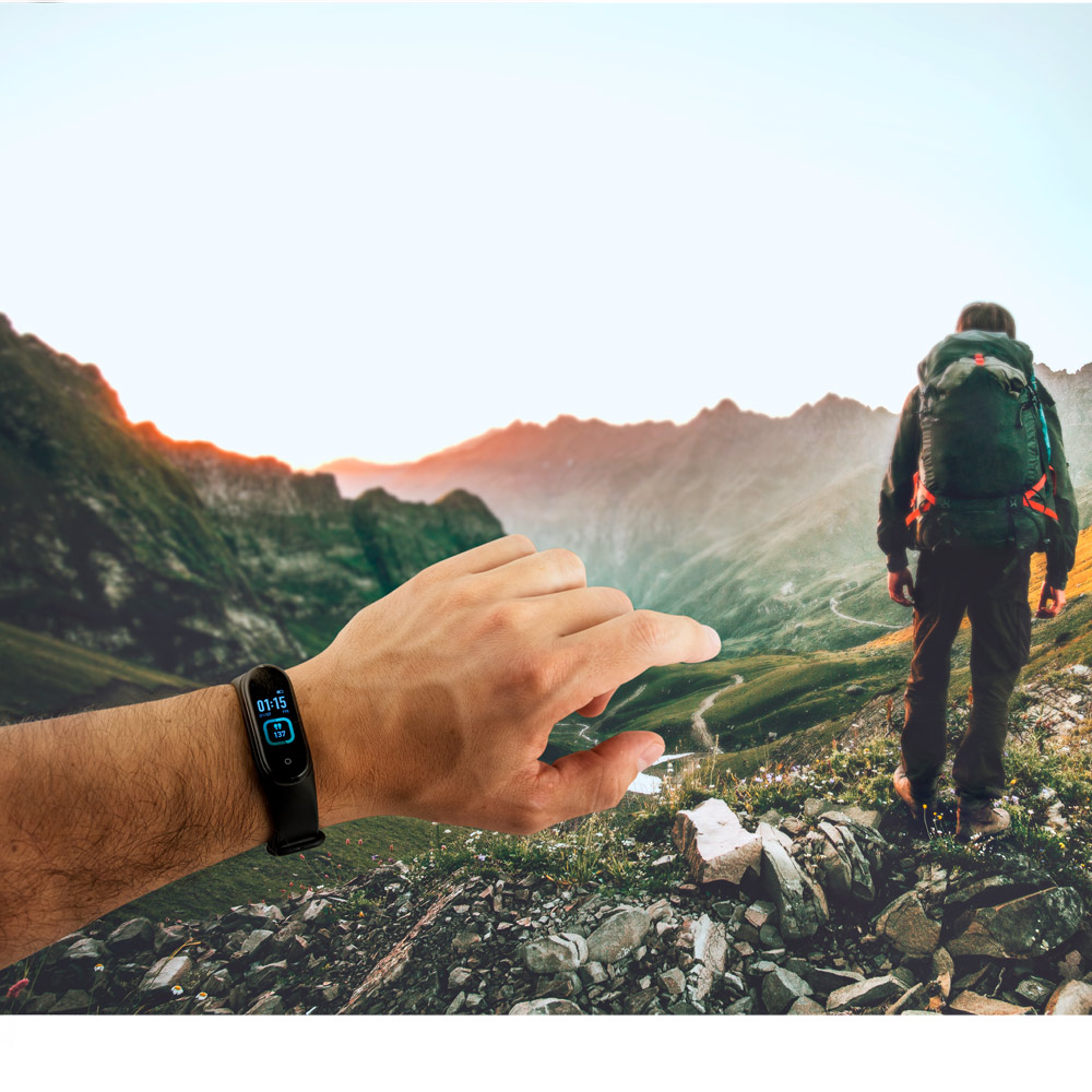 CALATRAVA. Smart sports bracelet with 3-day battery life in ABS and TPU