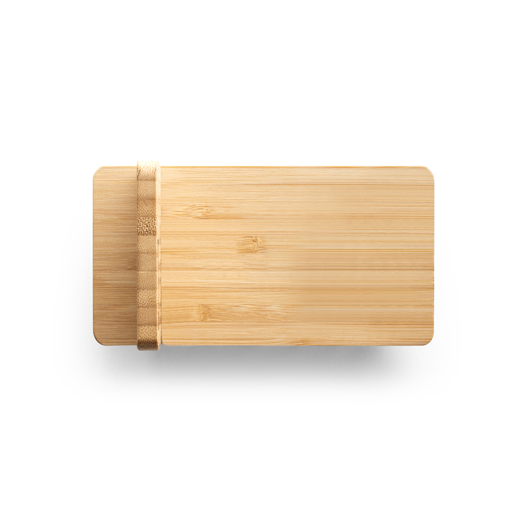 LANGE. Smartphone holder with 15W super-fast wireless charger in bamboo