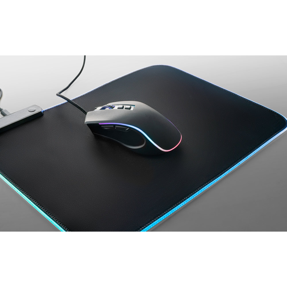 THORNE MOUSE RGB. Gaming mouse with 1'5m cable and ABS RGB LED lights