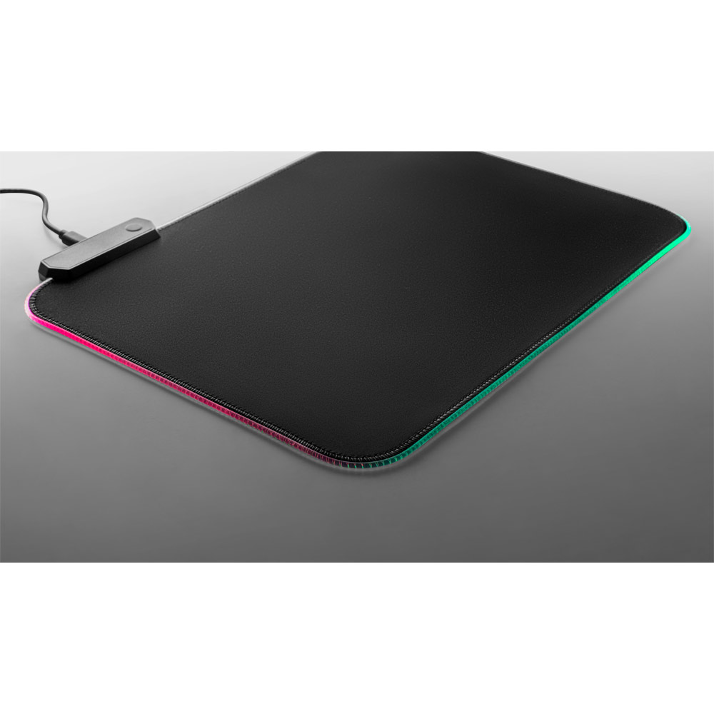 THORNE MOUSEPAD RGB. Gaming mouse mat with RGB LED lights in polyester