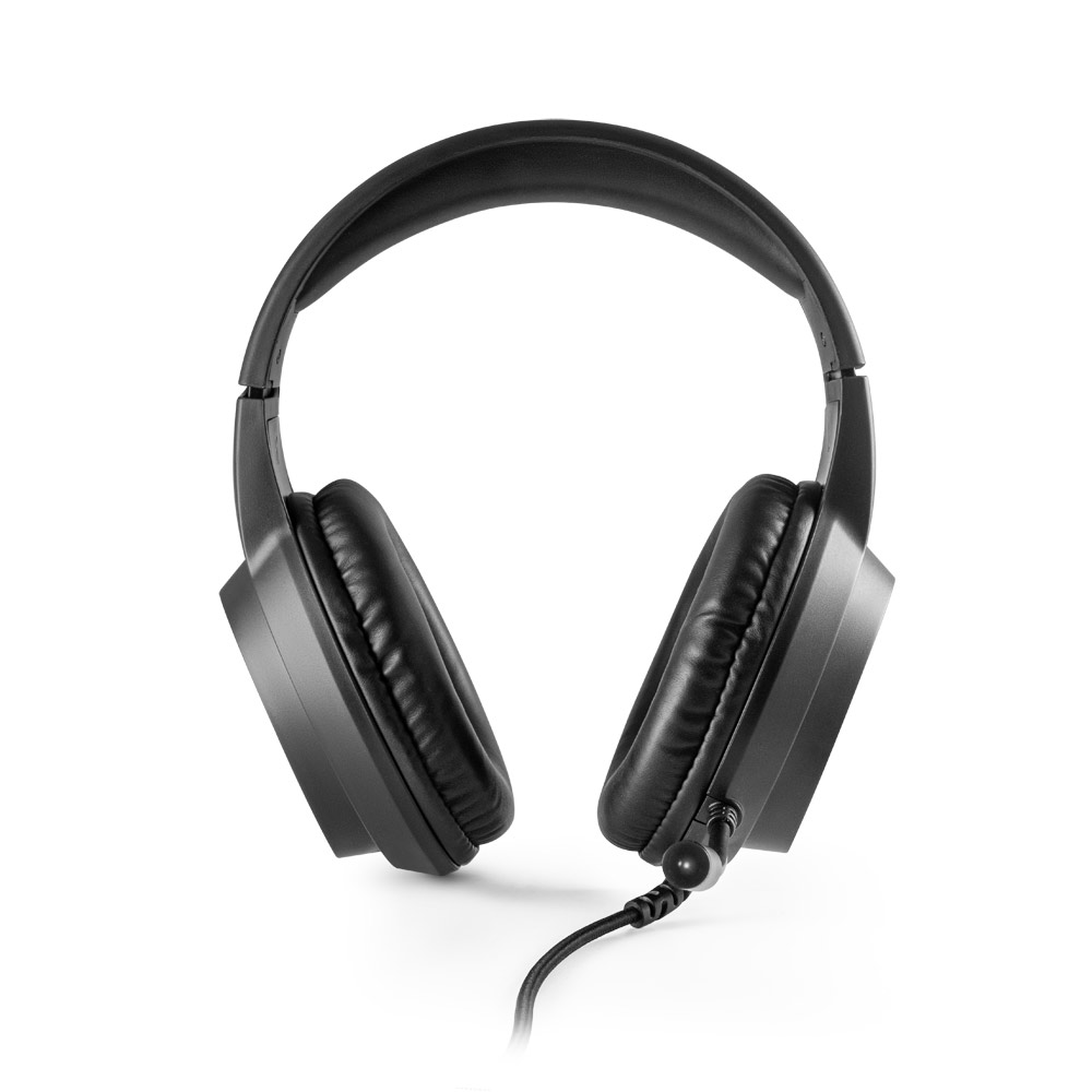 Thorne Headset RGB. ABS gaming headphones with cable, microphone and RGB LED lights