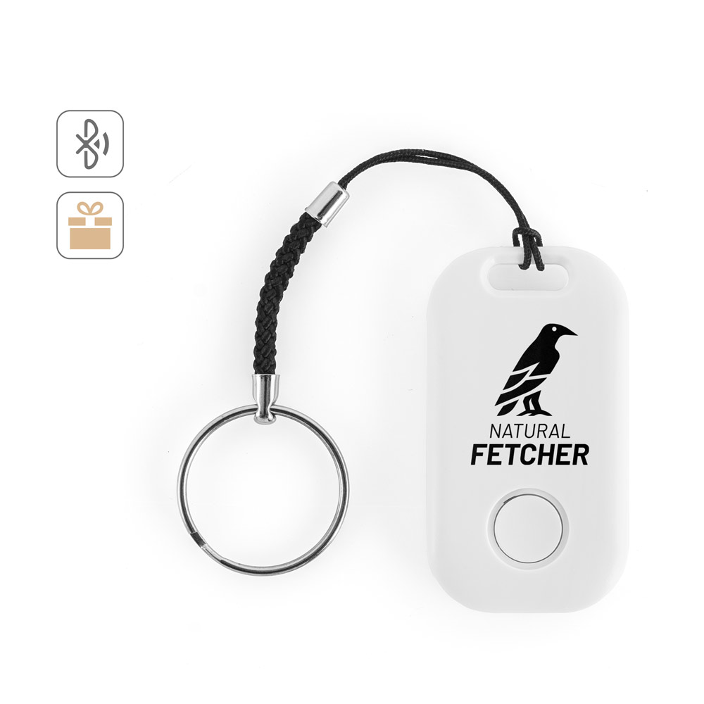 DAMY. Wireless locator with compact, lightweight design in recycled ABS (100% rABS)