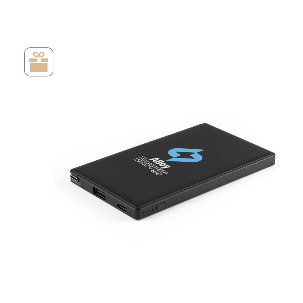 WIGNER. 4.000 mAh Power bank in recycled ABS (100% rABS)