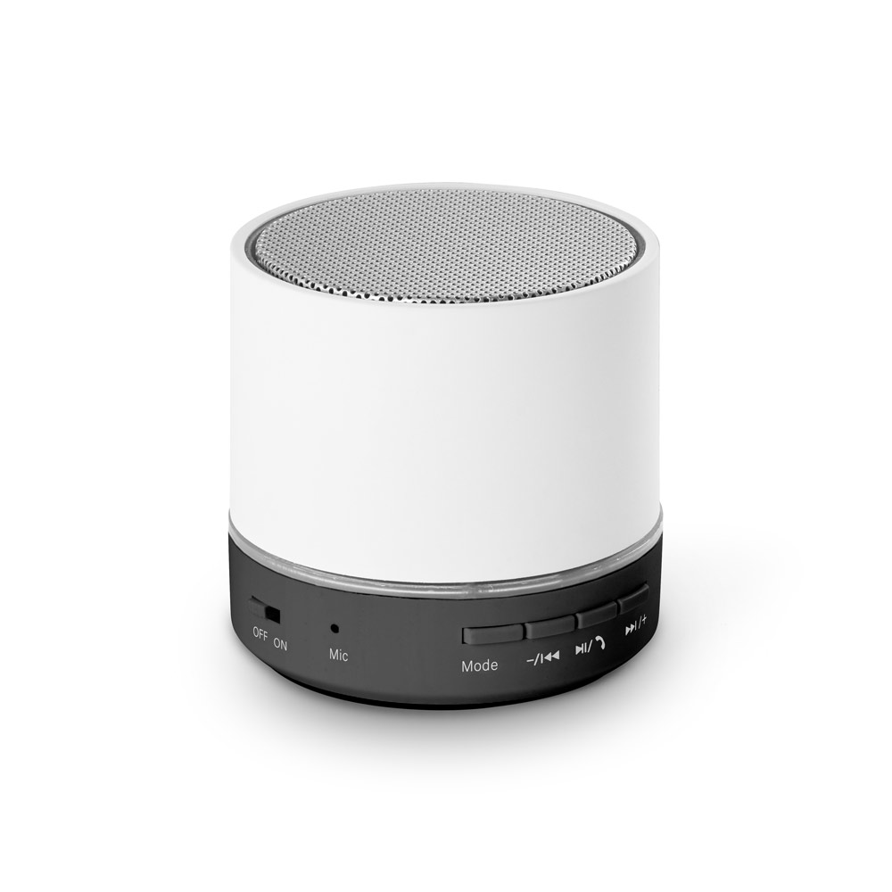 RE-PEREY. 3W portable speaker with 4h30m battery life on recycled ABS (100% rABS)