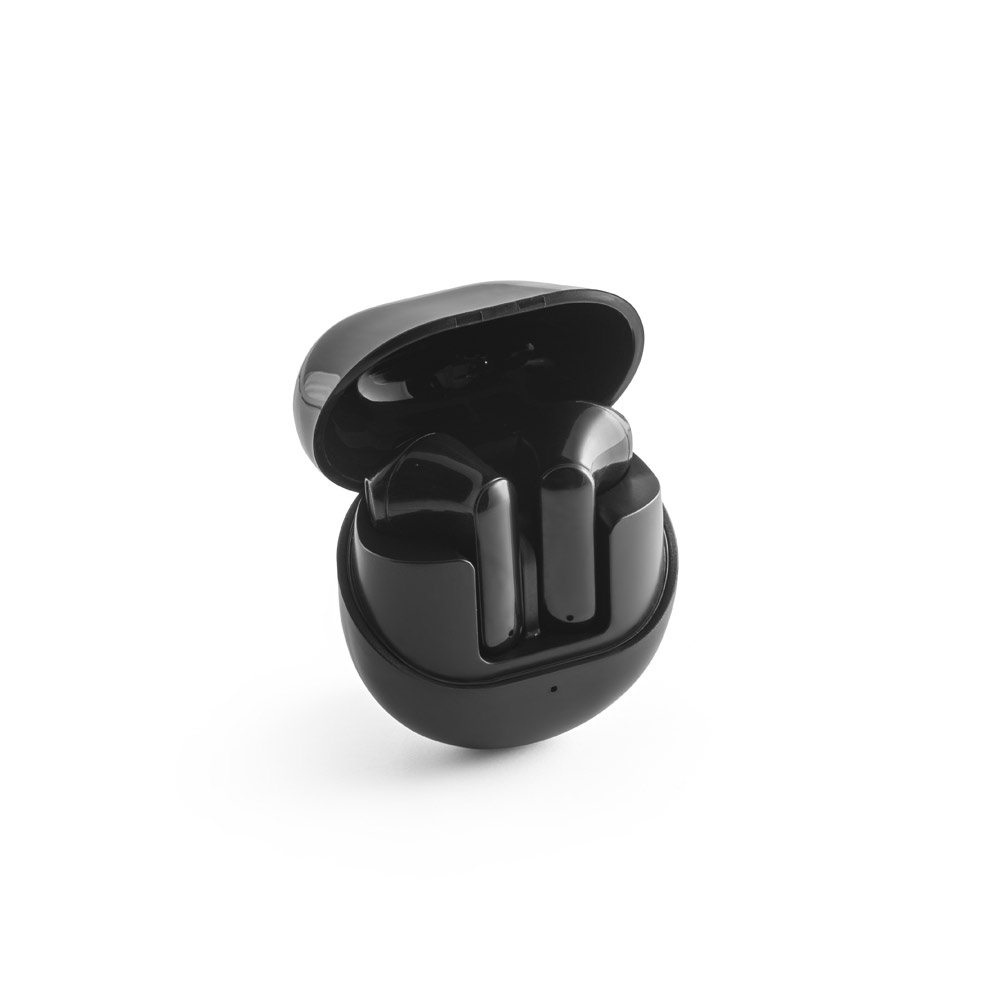 BURTON. Wireless earphones in recycled ABS (100% rABS) with 12 hours of battery life