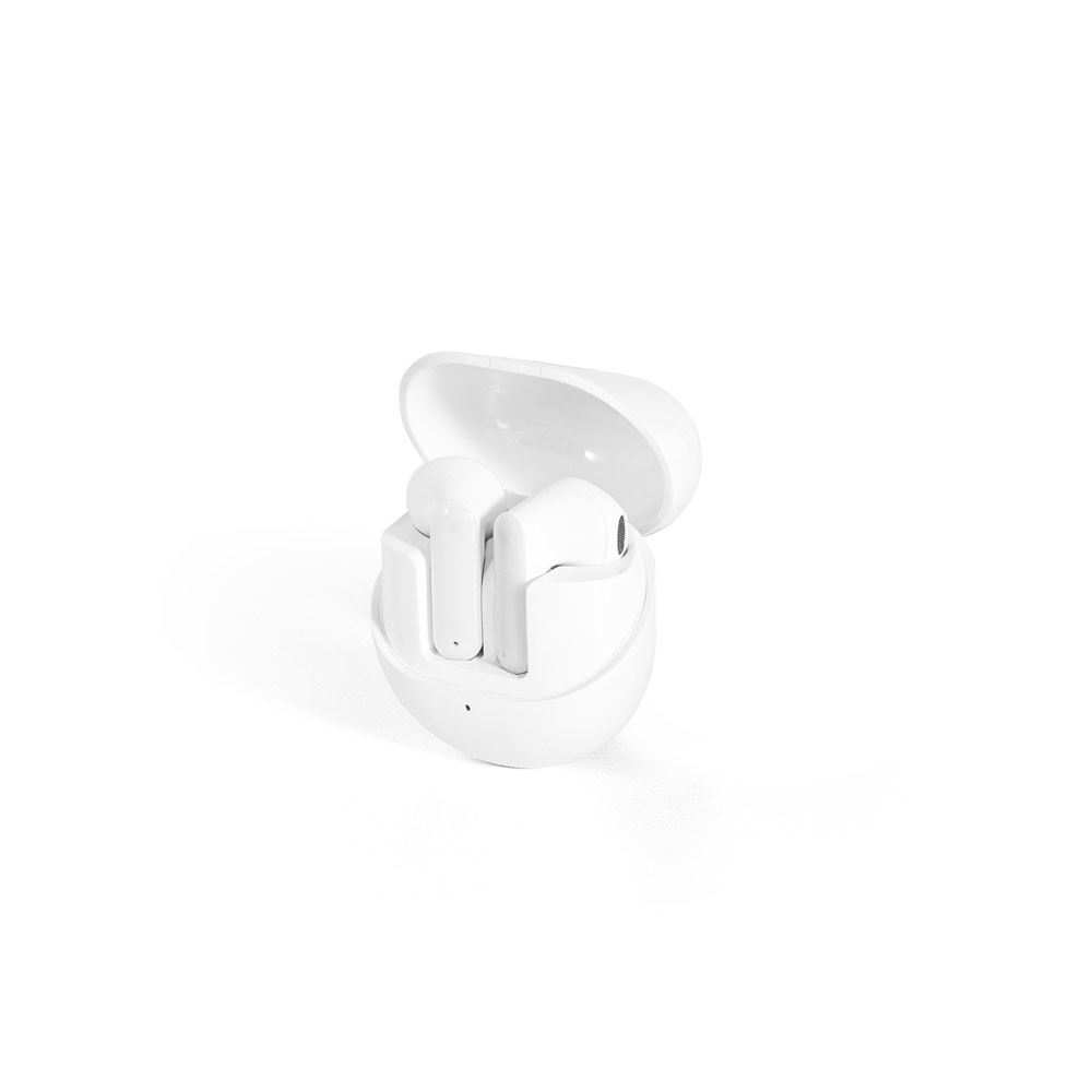 BURTON. Wireless earphones in recycled ABS (100% rABS) with 12 hours of battery life