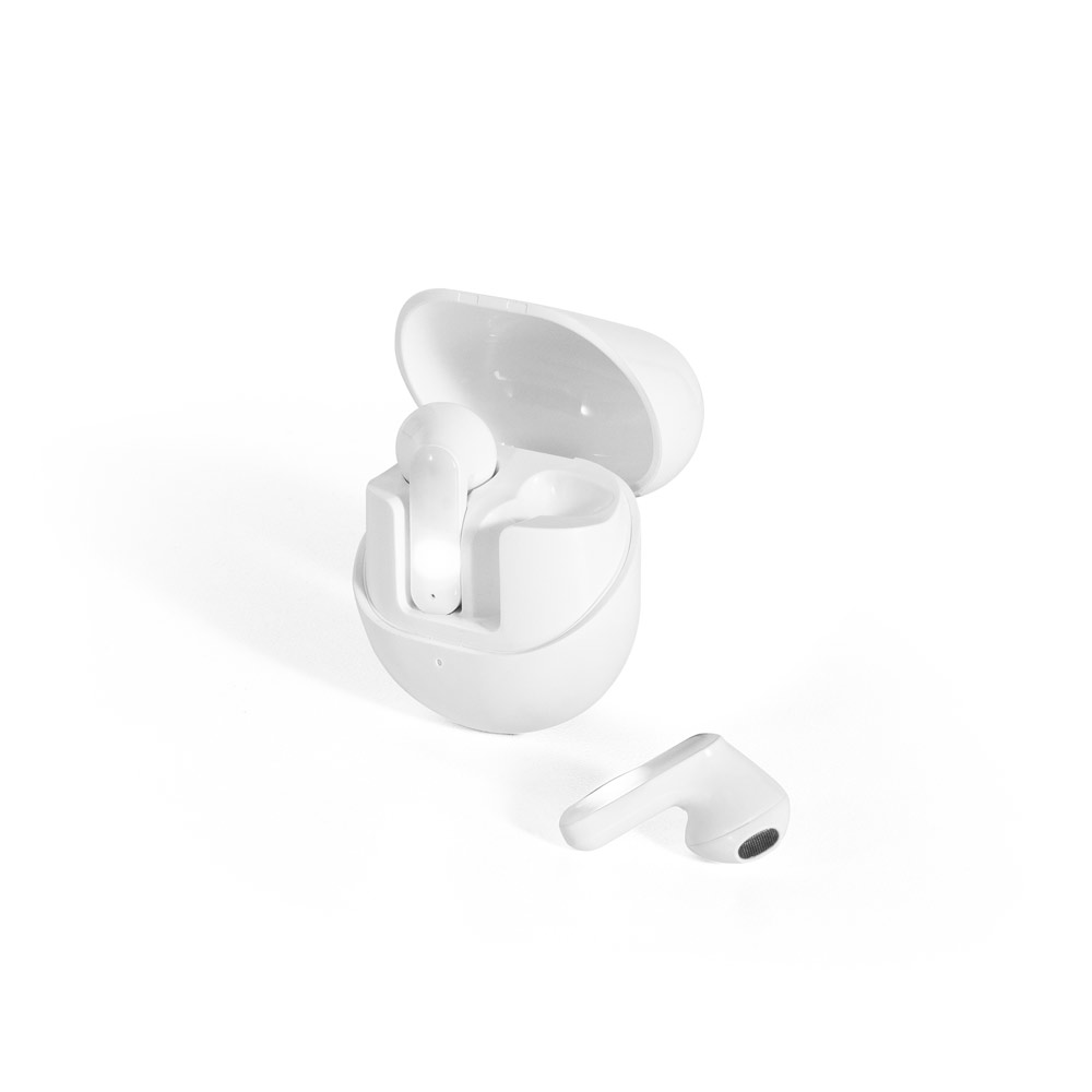 BURTON. Wireless earphones in recycled ABS (100% rABS) with 12 hours of battery life