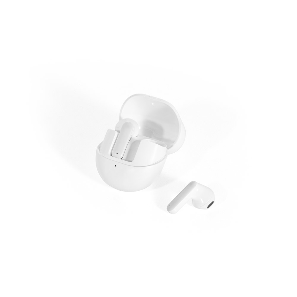 BURTON. Wireless earphones in recycled ABS (100% rABS) with 12 hours of battery life