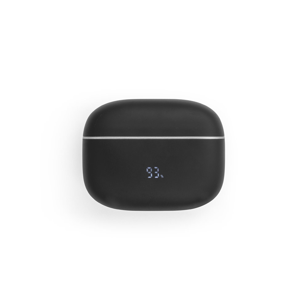 CAUBY. Wireless headphones in recycled ABS (100% rABS) with ANC and 10 hours of battery life