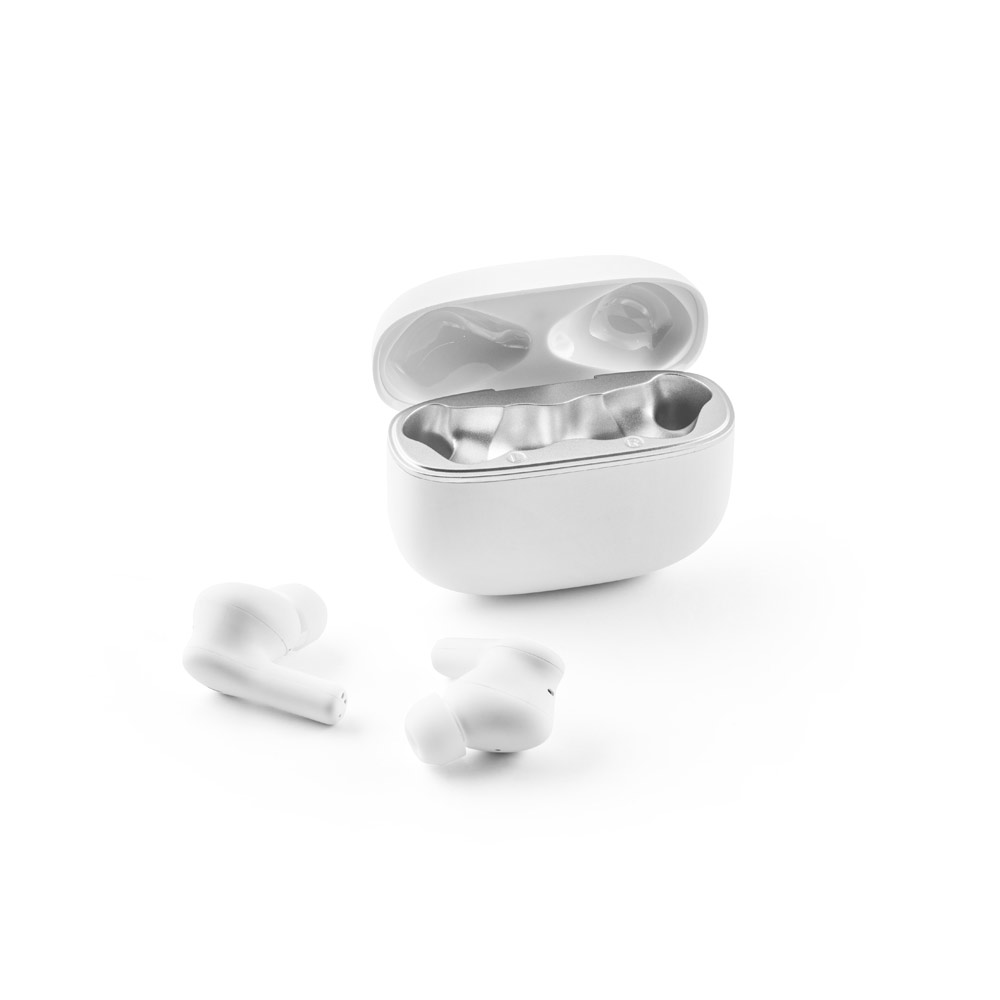 CAUBY. Wireless headphones in recycled ABS (100% rABS) with ANC and 10 hours of battery life
