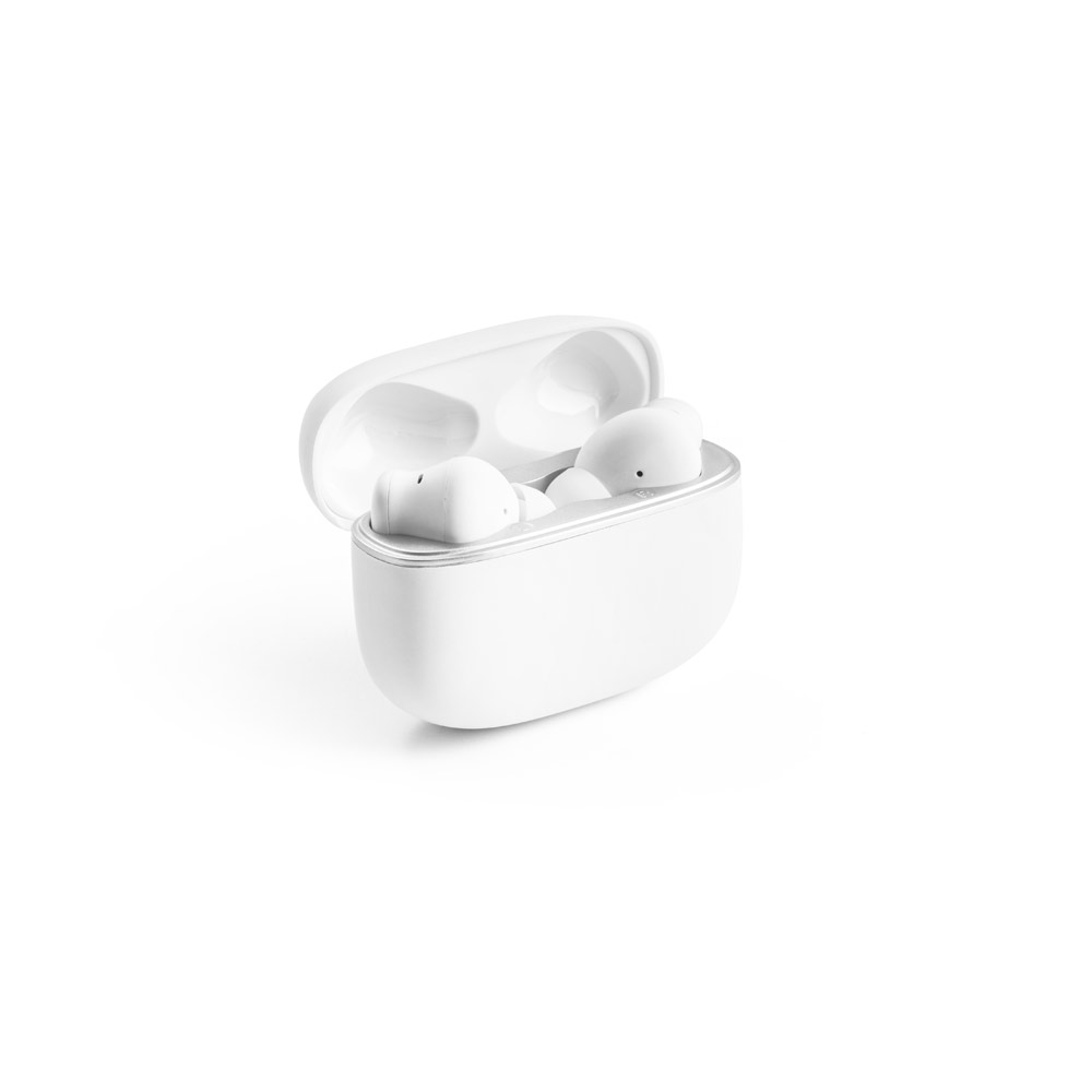 CAUBY. Wireless headphones in recycled ABS (100% rABS) with ANC and 10 hours of battery life