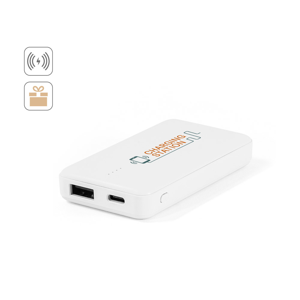 SHERYL. Power bank 4.000 mAh in recycled ABS (100% rABS)