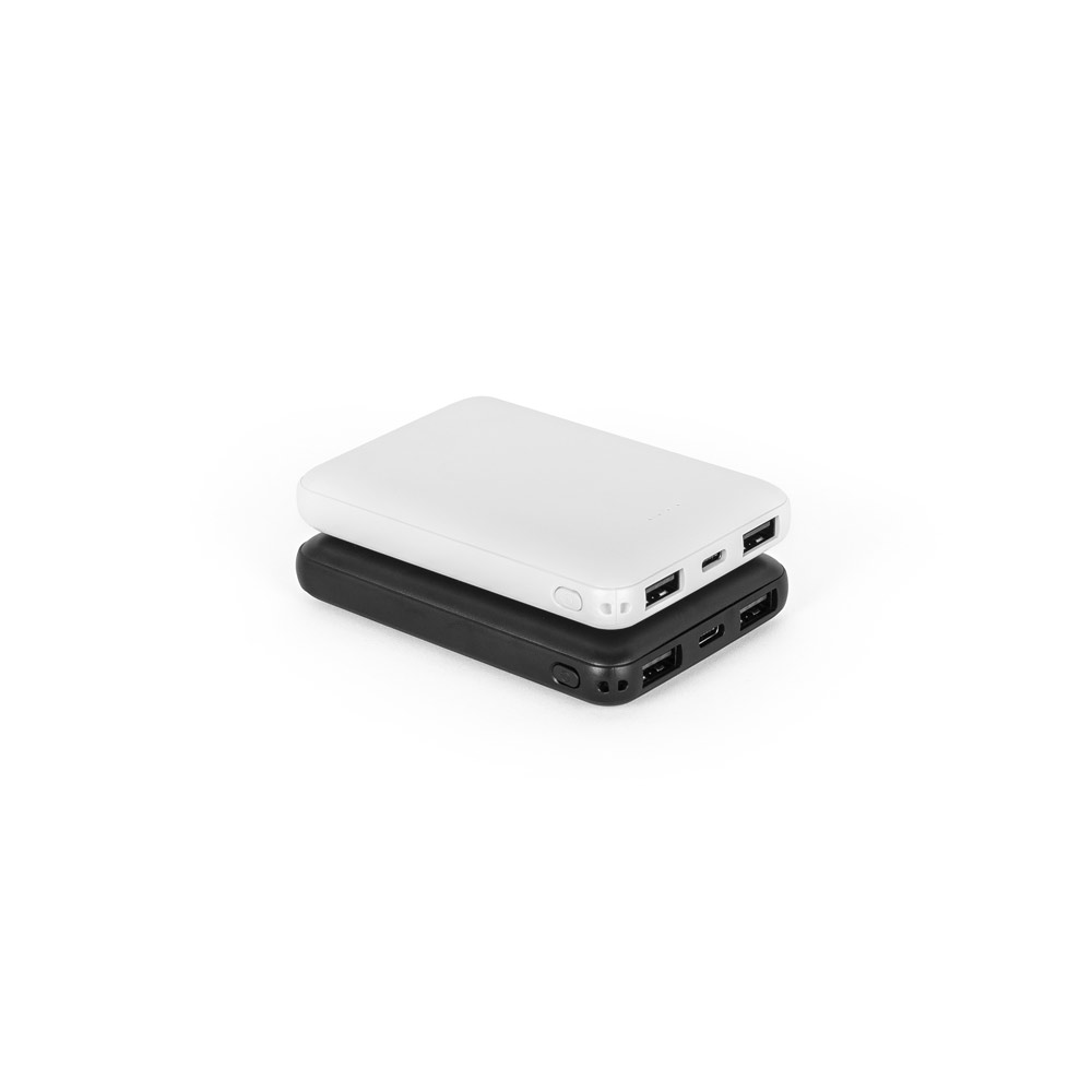 LEAKEY 5. Power bank 5.000 mAh in recycled ABS (100% rABS)