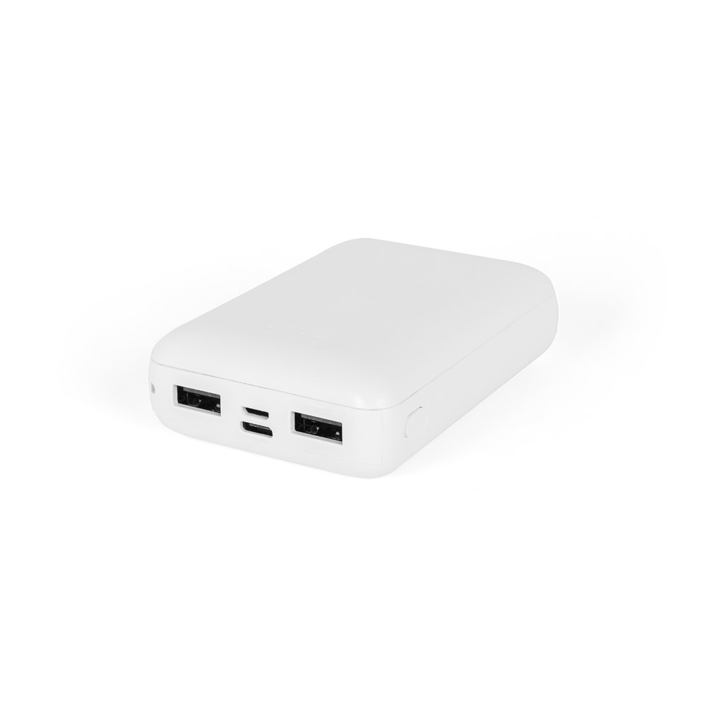LEAKEY 10. Power bank 10'000 mAh in recycled ABS (100% rABS)
